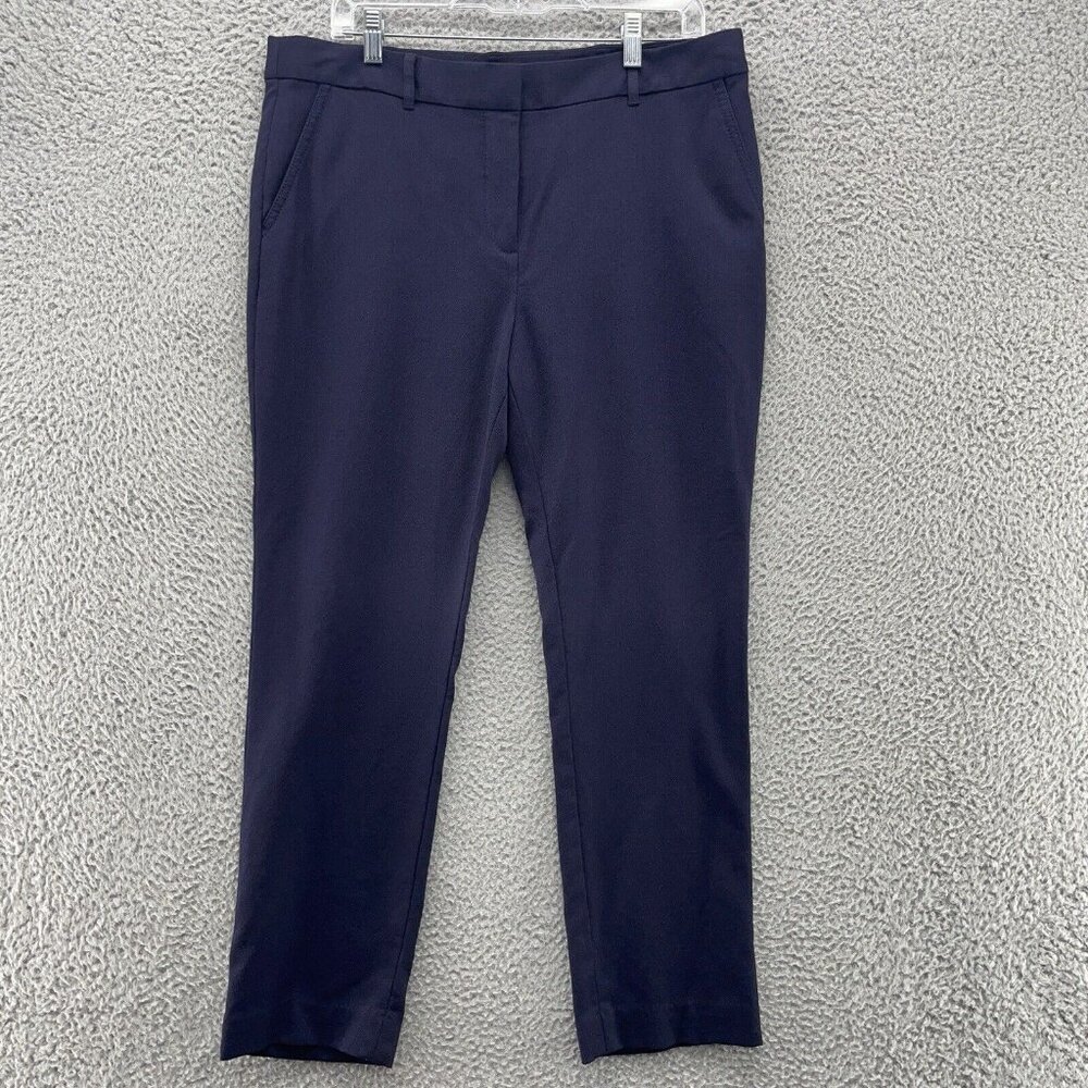 Tory Burch Dark Blue Ankle Pants